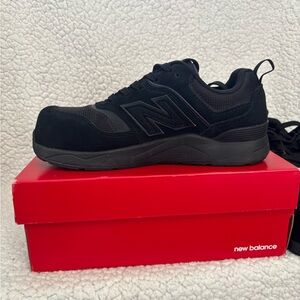 New Balance Women's Black Sneakers (Composite Toe Work Shoe)